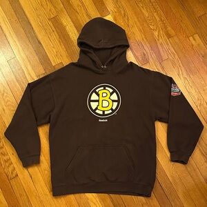 Reebok Boston Winter Classic 2010 Boston Bruins Vintage Sweatshirt Hoodie